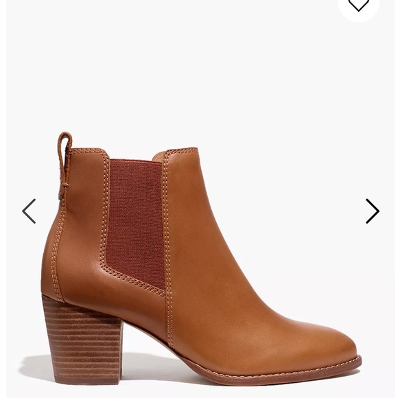 Madewell Regan Boot in English Saddle - Picture 4 of 8